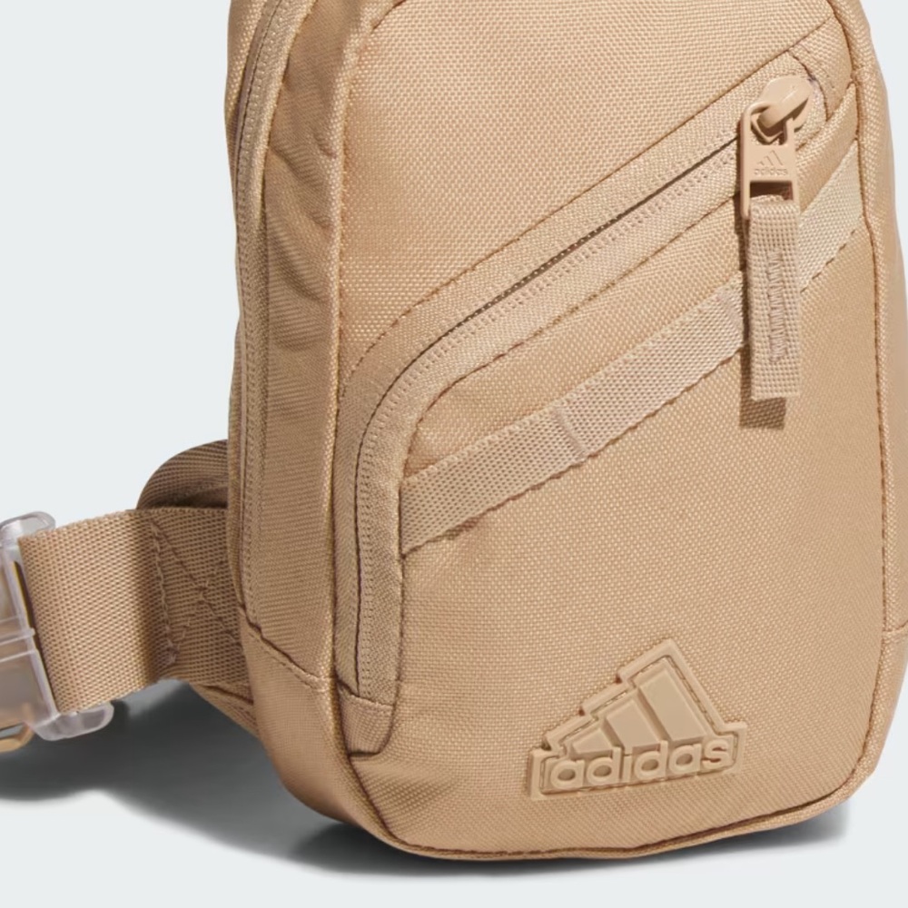 Adidas Prime Mini Sling Crossbody Bag - Tan - Picture 4 of 6